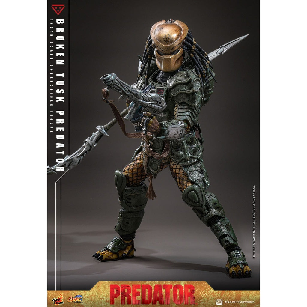 Produktbild Alien vs. Predator - Broken Tusk Predator Masterpiece Actionfigur 1:6