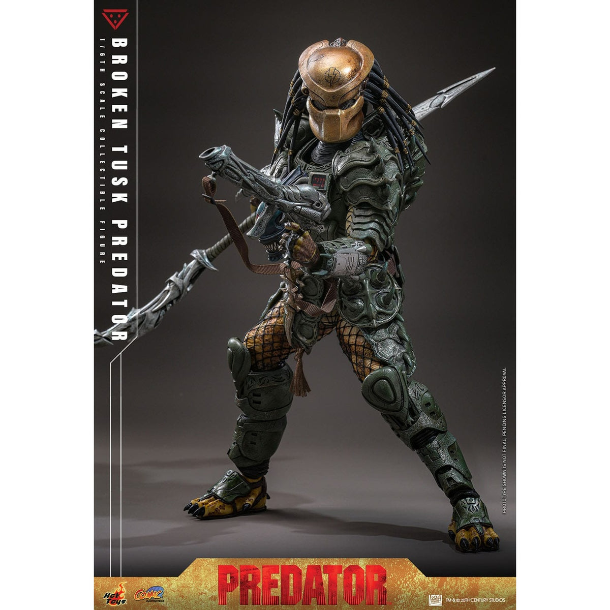 Produktbild Alien vs. Predator - Broken Tusk Predator Masterpiece Actionfigur 1:6