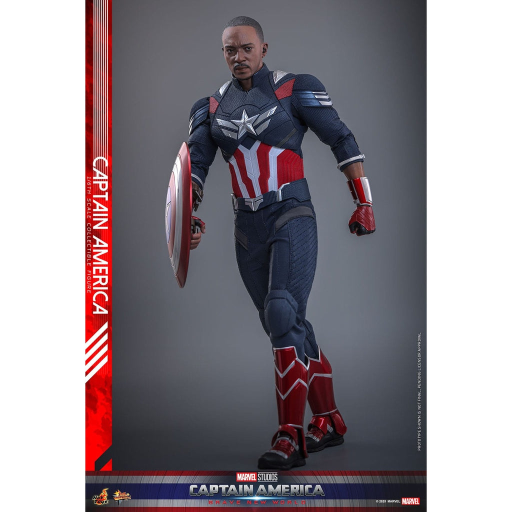 Produktbild Captain America: Brave New World - Captain America Masterpiece Actionfigur 1:6