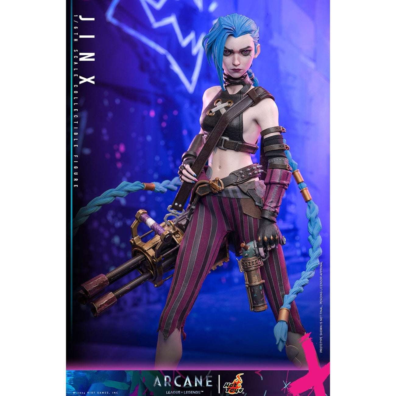 Produktbild League of Legends: Arcane - Jinx Actionfigur 1:6
