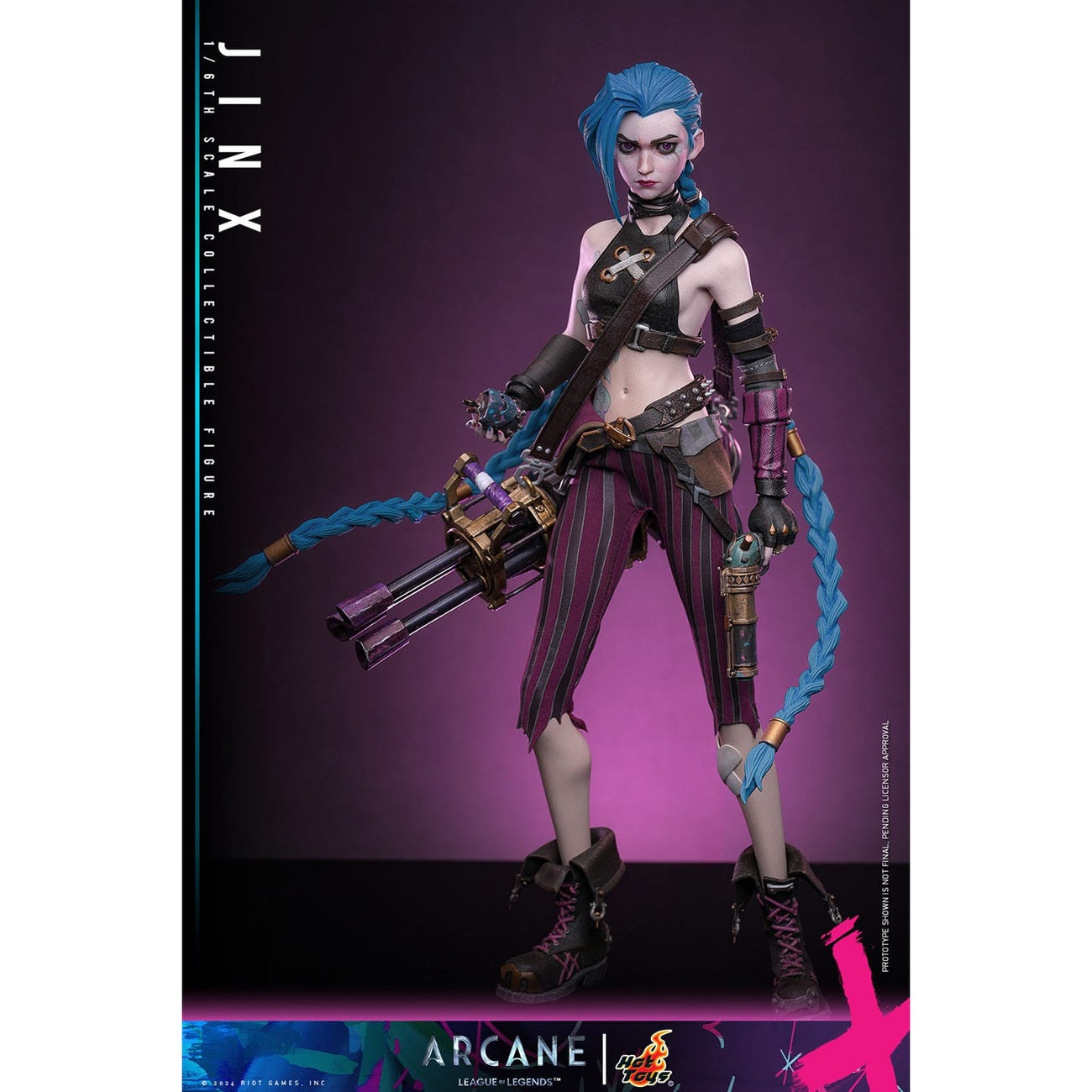 Produktbild League of Legends: Arcane - Jinx Actionfigur 1:6