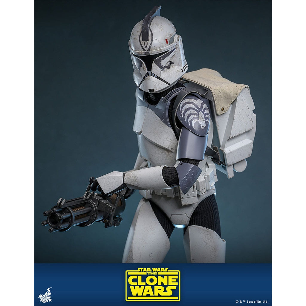 Produktbild Star Wars: The Clone Wars - 104th Battalion Wolfpack Clone Trooper Actionfigur 1:6