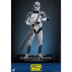 Produktbild Star Wars: The Clone Wars - 104th Battalion Wolfpack Clone Trooper Actionfigur 1:6