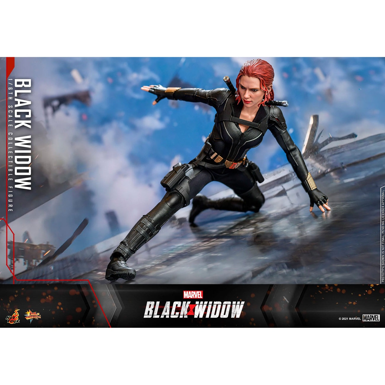 Produktbild Black Widow Masterpiece Actionfigur 1:6 Special Edition - Black Widow