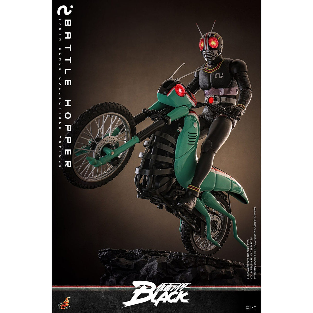 Produktbild Kamen Rider Black - Battle Hopper Fahrzeug Figur 1:6