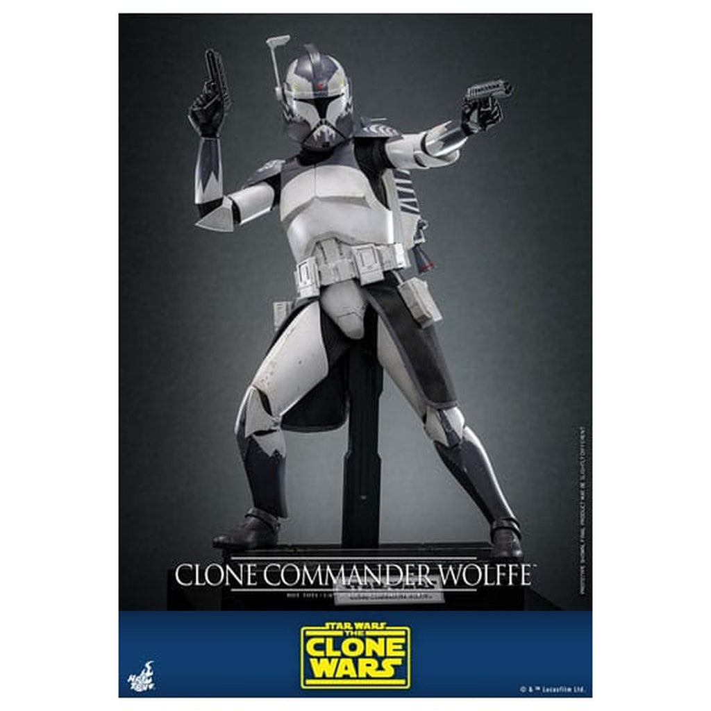 Produktbild Star Wars: The Clone Wars - Clone Commander Wolffe Actionfigur 1:6