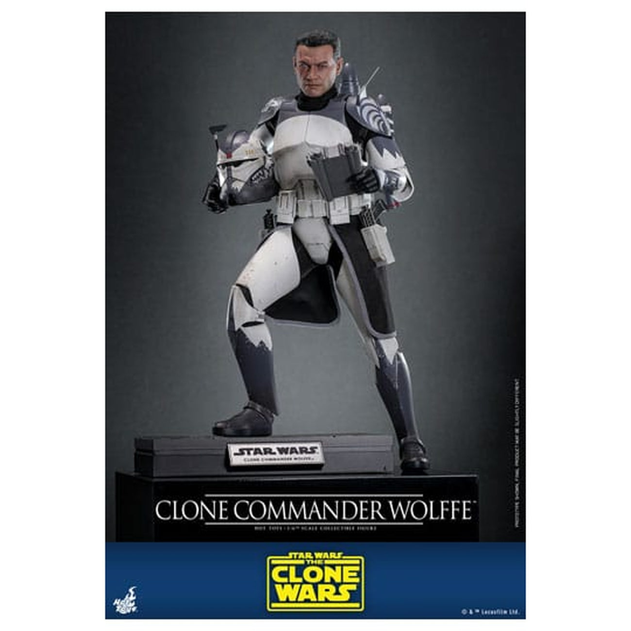 Produktbild Star Wars: The Clone Wars - Clone Commander Wolffe Actionfigur 1:6