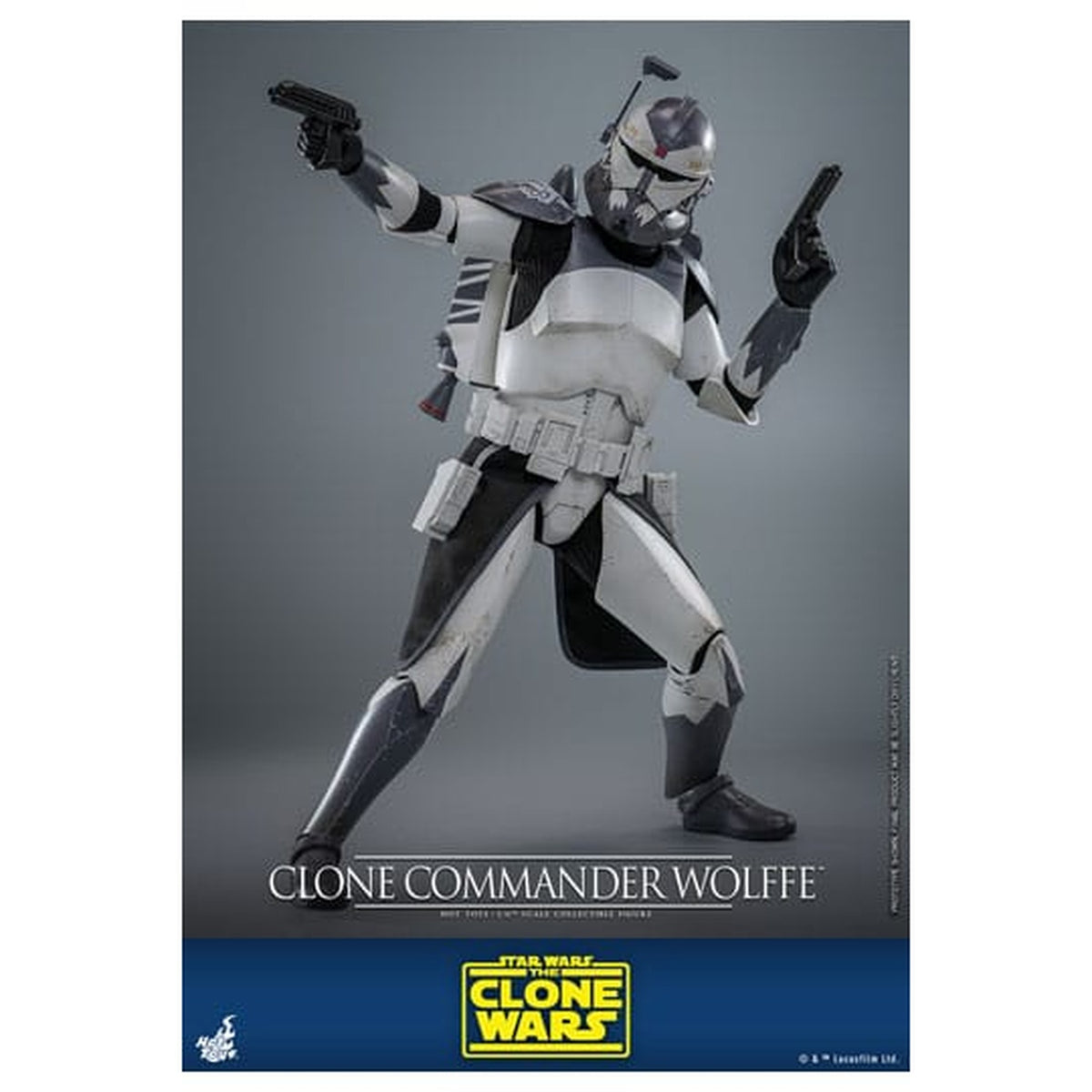 Produktbild Star Wars: The Clone Wars - Clone Commander Wolffe Actionfigur 1:6