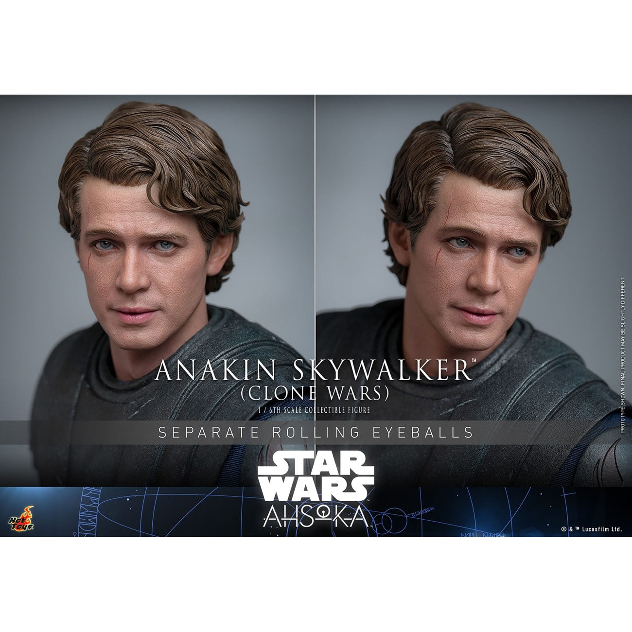 Produktbild Star Wars: The Clone Wars - Anakin Skywalker Actionfigur 1:6