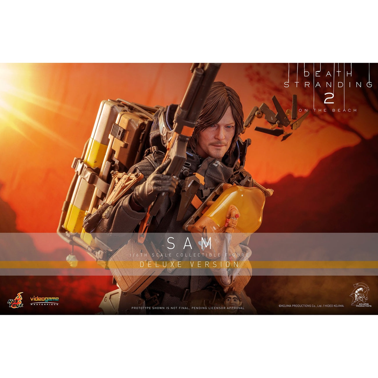 Produktbild Death Stranding 2: On the Beach - Sam Masterpiece Actionfigur 1:6 Deluxe Version