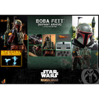 Produktbild Star Wars: The Mandalorian - Boba Fett Actionfigur 1:6 Repaint Armor Special Edition