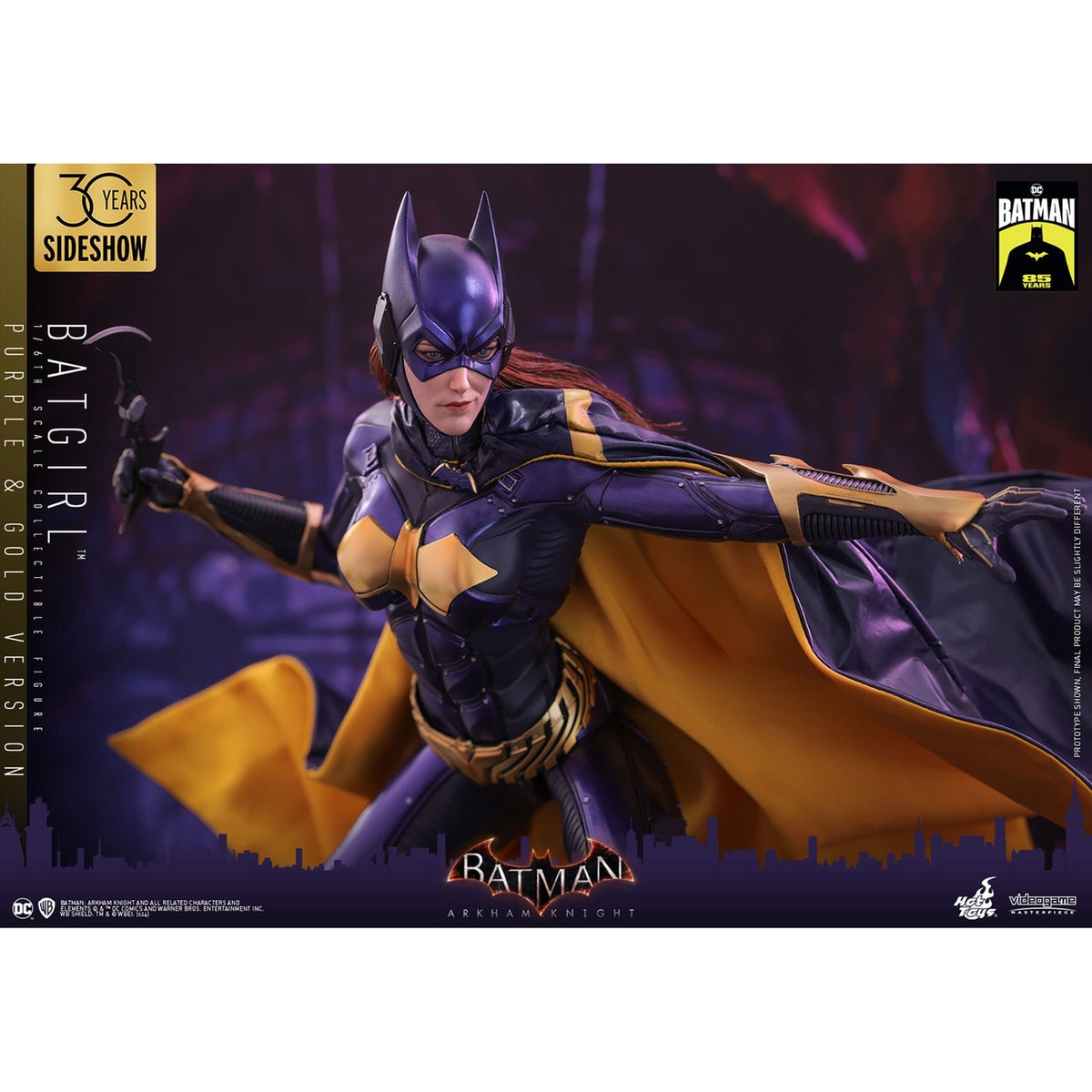 Produktbild Batman: Arkham Knight - Batgirl Masterpiece Actionfigur 1:6 Purple and Gold Version Exklusiv