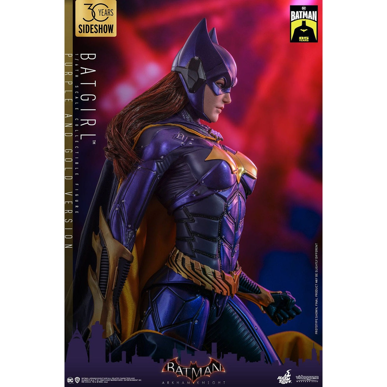 Produktbild Batman: Arkham Knight - Batgirl Masterpiece Actionfigur 1:6 Purple and Gold Version Exklusiv