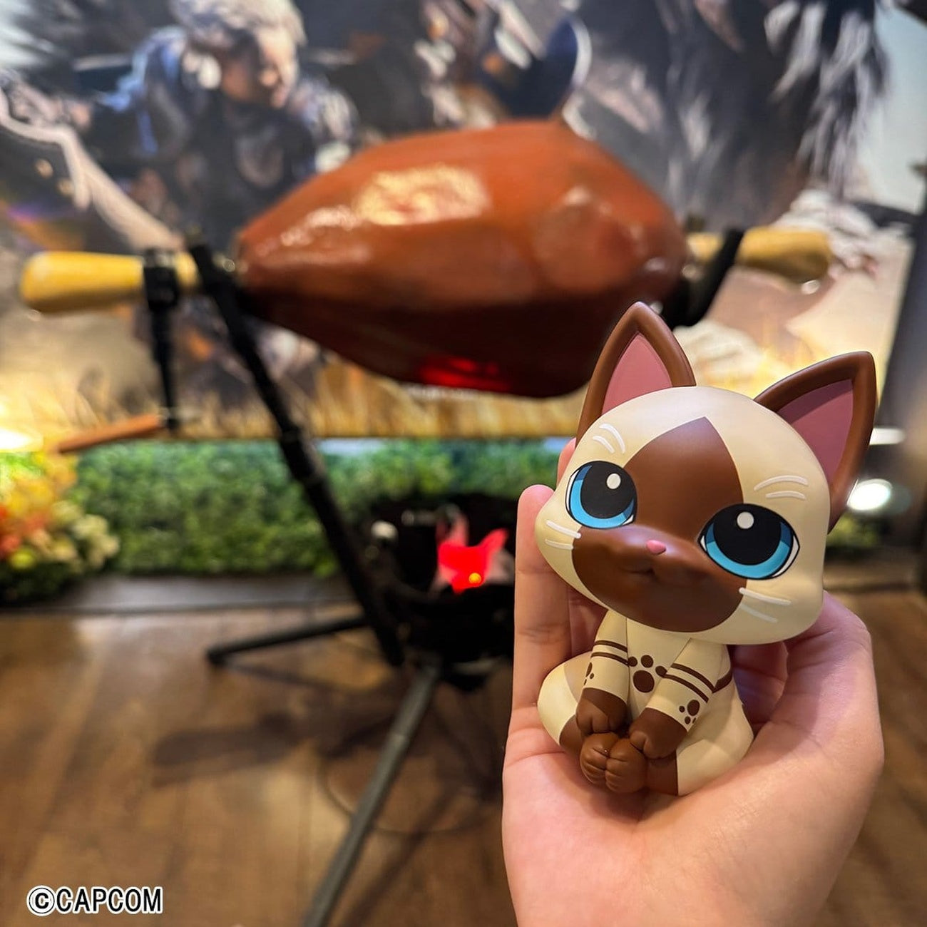 Produktbild Monster Hunter - Airou Look Up Figur