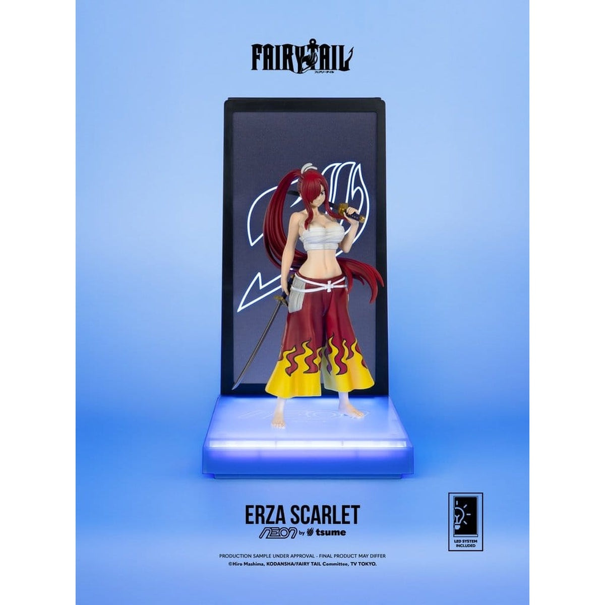 Produktbild Fairy Tail - Erza Scarlet Neon Figur 1:9