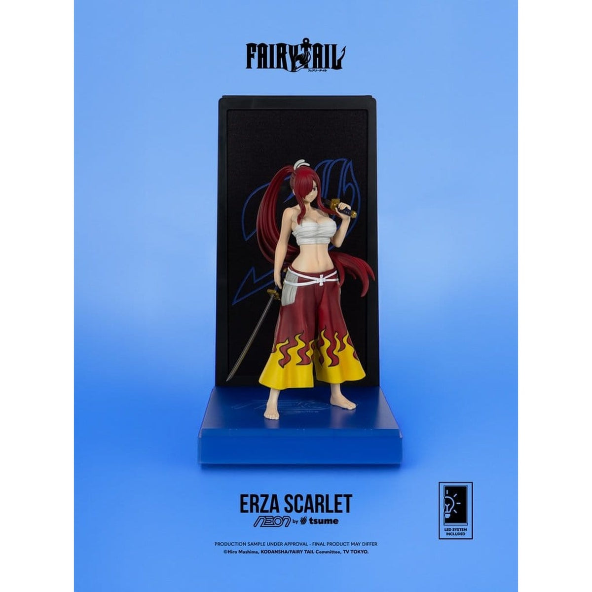 Produktbild Fairy Tail - Erza Scarlet Neon Figur 1:9