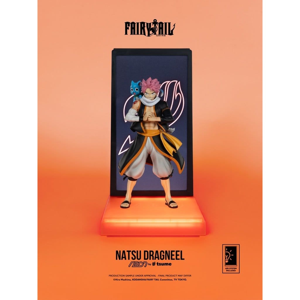 Produktbild Fairy Tail - Natsu Dragneel Neon Figur 1:9