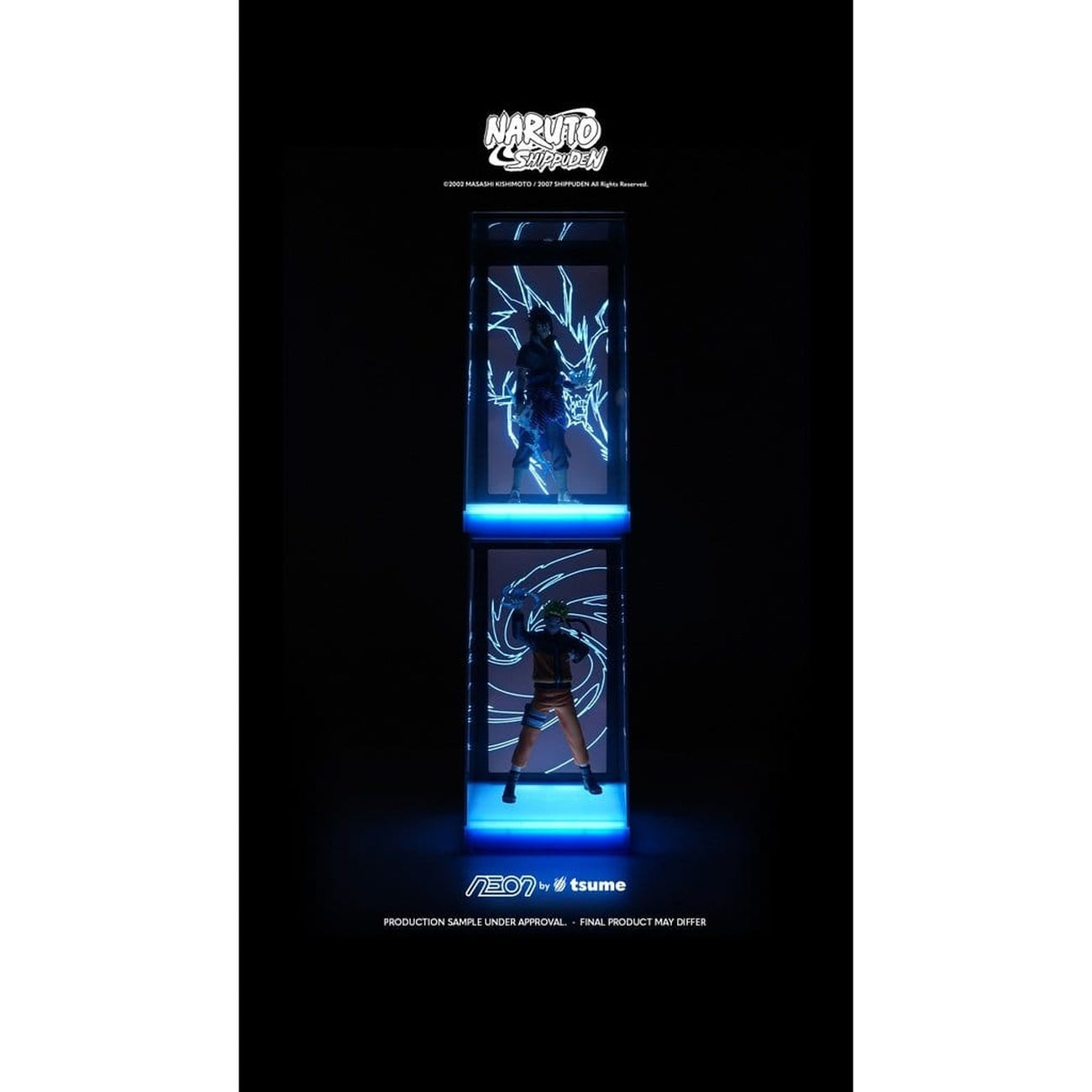 Produktbild Naruto - Sasuke Uchiha Neon Figur 1:9