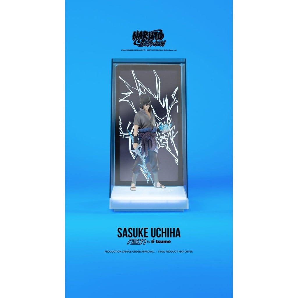 Produktbild Naruto - Sasuke Uchiha Neon Figur 1:9