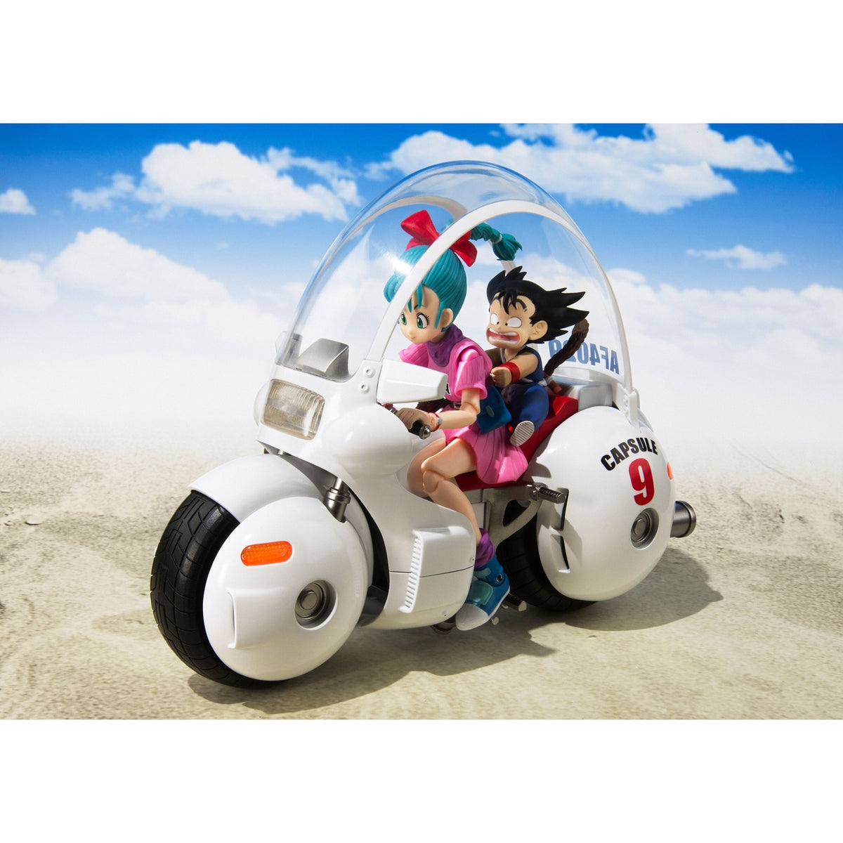 Produktbild Dragon Ball - Bulma mit Hoipoi Kapsel Nr. 9 S.H. Figuarts Set