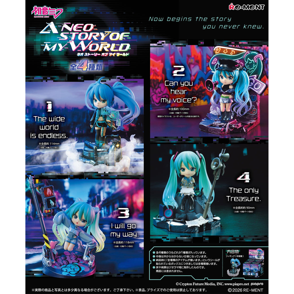 Produktbild Hatsune Miku - Neo Story Mystery Figur Display