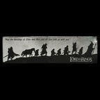 Produktbild Der Herr der Ringe - Die Gefährten Lesezeichen Leder