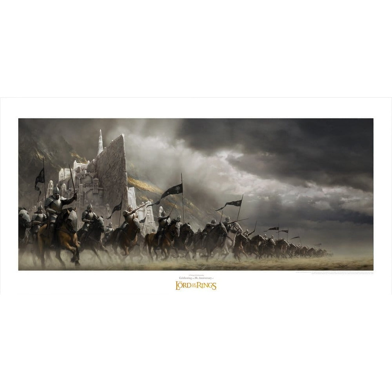 Produktbild Der Herr der Ringe - Faramir Krieg Kunstdruck