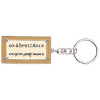 Produktbild Der Herr der Ringe - No Admittance Schlüsselanhänger