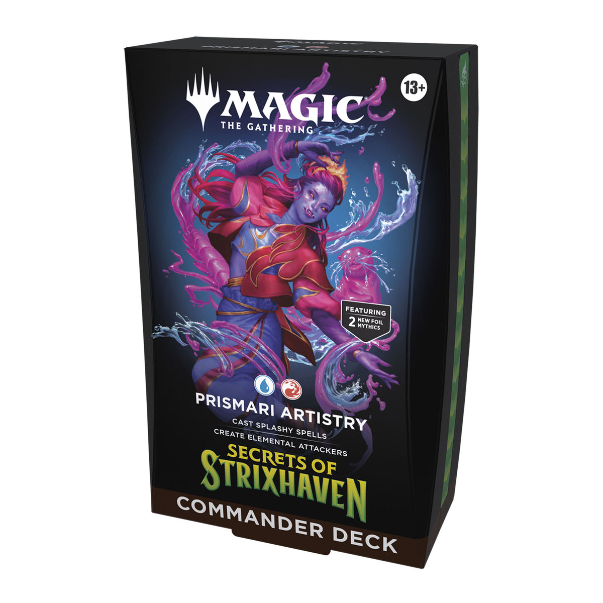 Produktbild Secret of Strixhaven Prismari Artistry Commander Deck englische Version - Magic The Gathering