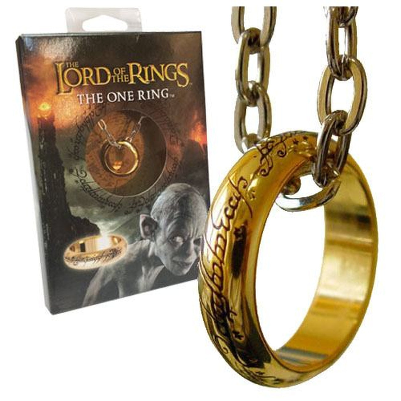 Produktbild Der Herr der Ringe Ring - Der Eine Ring mit Kette