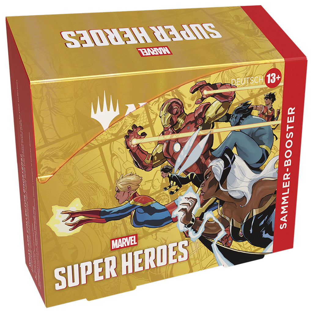 Produktbild Marvel Super Heroes Sammler Booster deutsche Version - Magic The Gathering Display