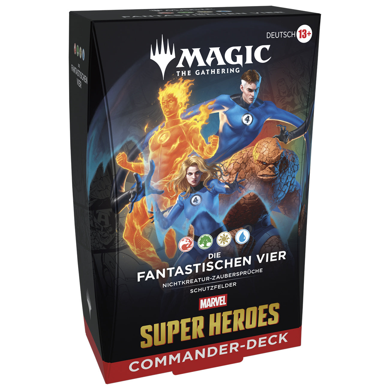 Produktbild Marvel Super Heroes Die Fantastischen Vier Commander Deck deutsche Version - Magic The Gathering
