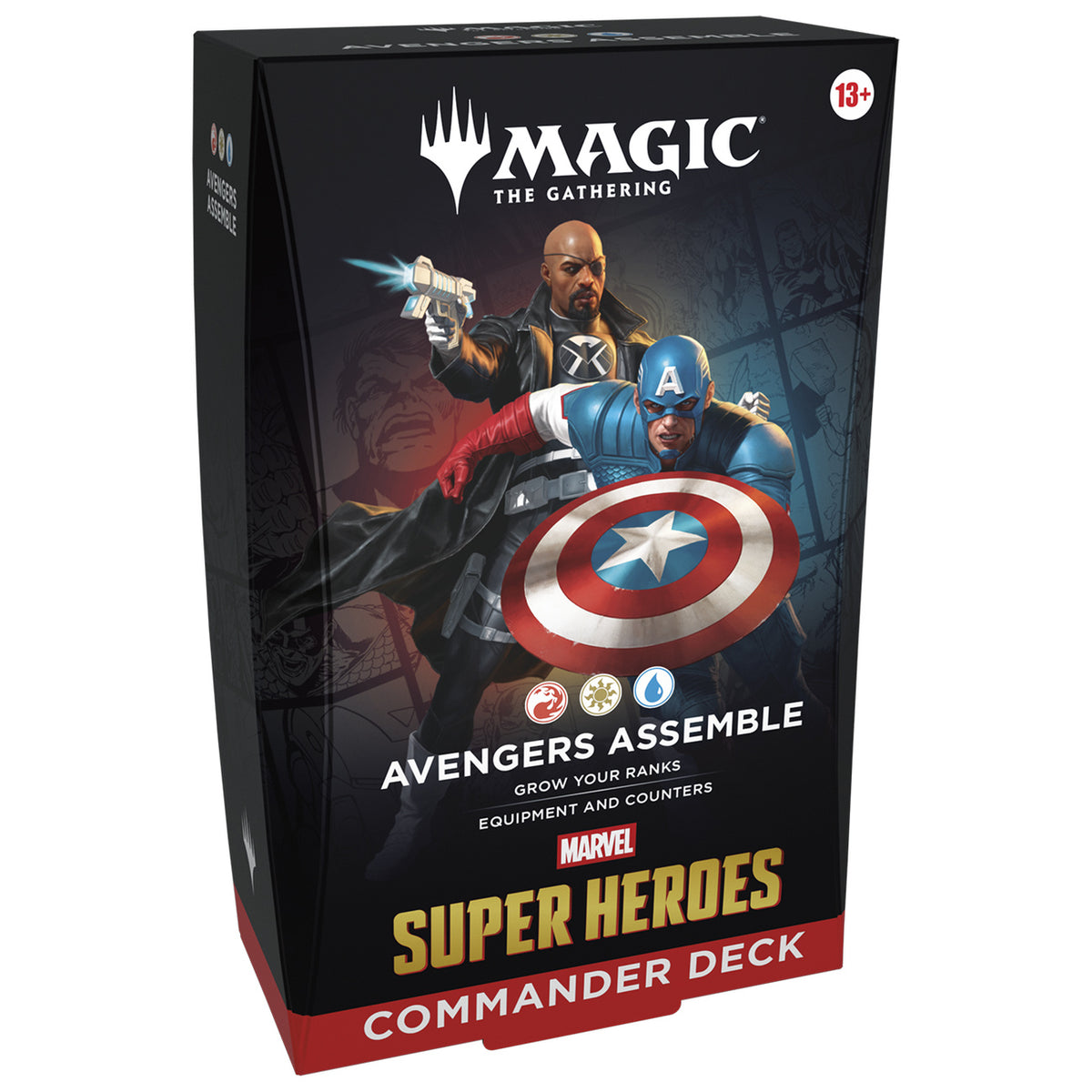 Produktbild Marvel Super Heroes Avengers Assemble Commander Deck englische Version - Magic The Gathering