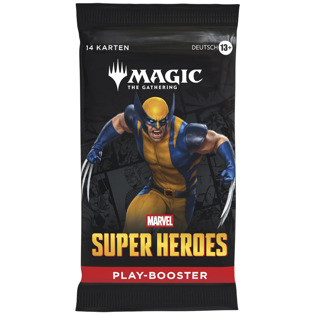 Produktbild Marvel Super Heroes Play Booster deutsche Version - Magic The Gathering