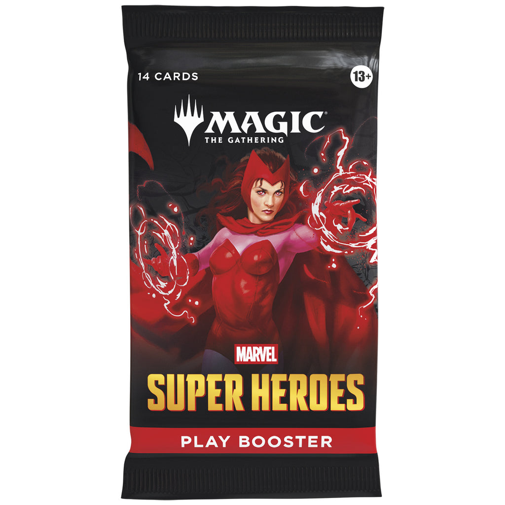 Produktbild Marvel Super Heroes Play Booster englische Version - Magic The Gathering