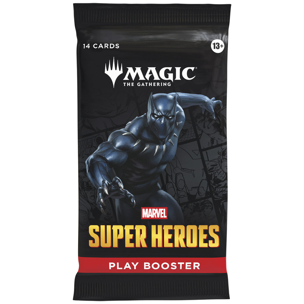 Produktbild Marvel Super Heroes Play Booster englische Version - Magic The Gathering