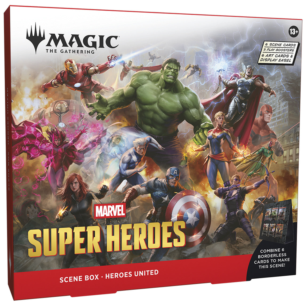 Produktbild Marvel Super Heroes Scene Box Heroes United englische Version - Magic The Gathering