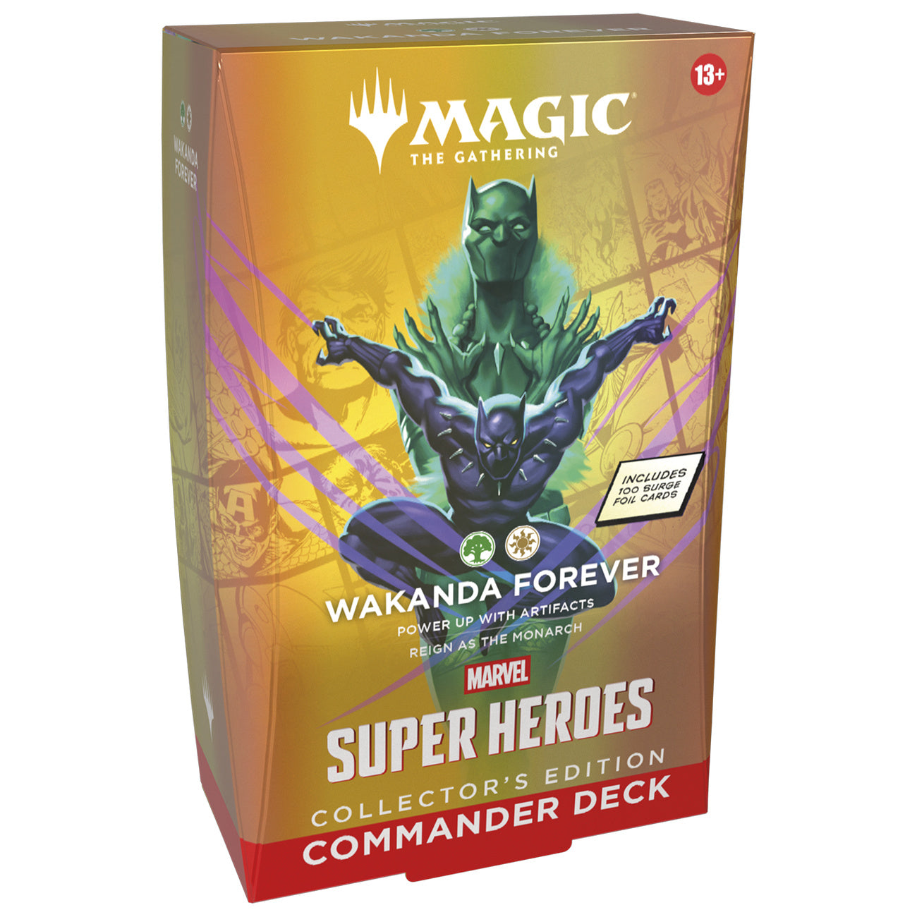 Produktbild Marvel Super Heroes Wakanda Forever Commander Deck Collectors Edition - Magic The Gathering