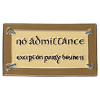 Produktbild Der Herr der Ringe - No Admittance Magnet