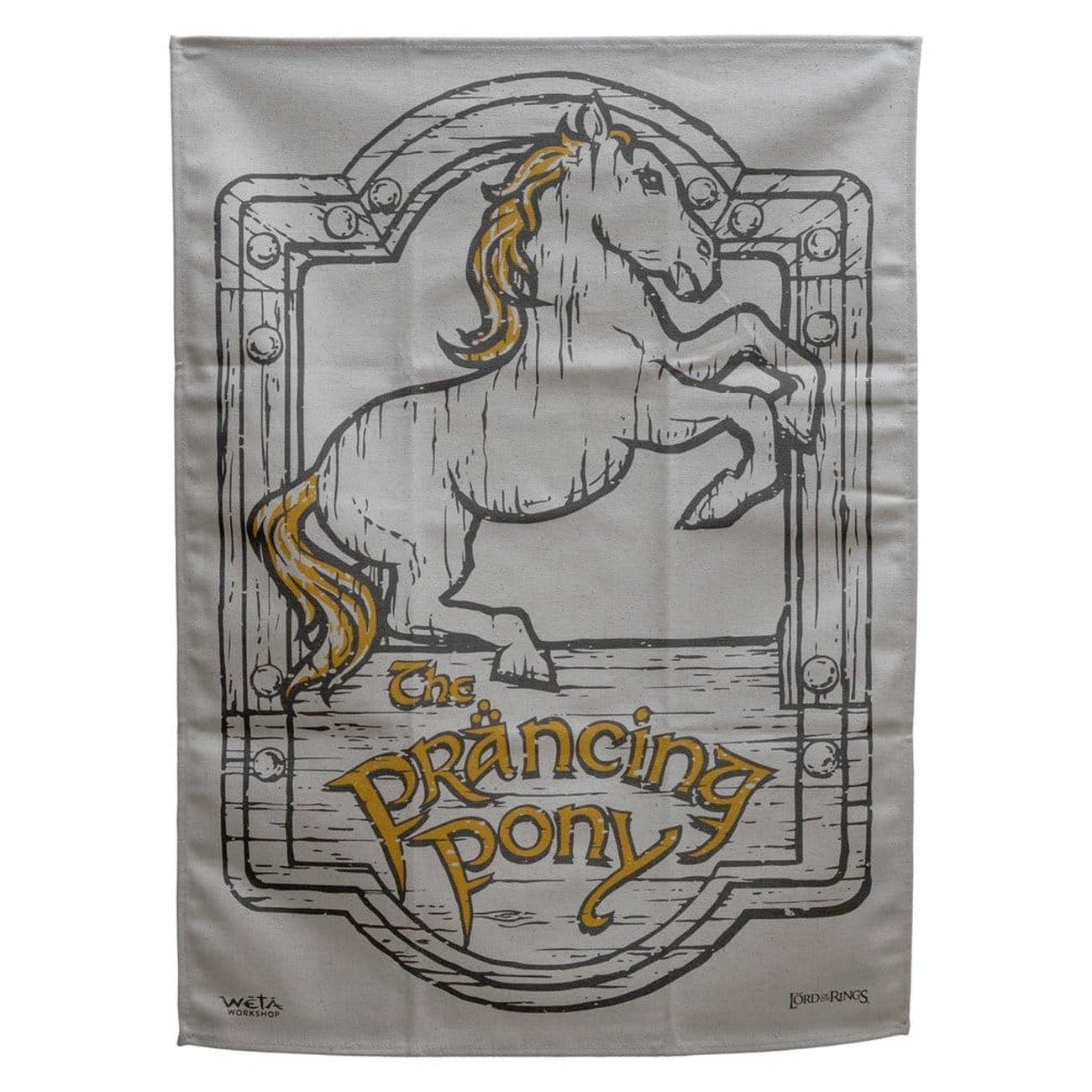 Produktbild Der Herr der Ringe - Grüner Drache und Pony Geschirrtuch 2er Set