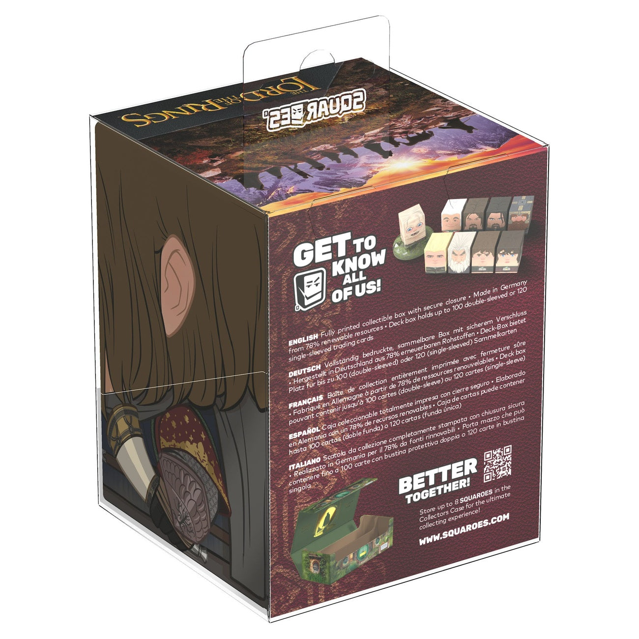 Produktbild Boromir Sammelkartenbox Ultimate Guard - Der Herr der Ringe