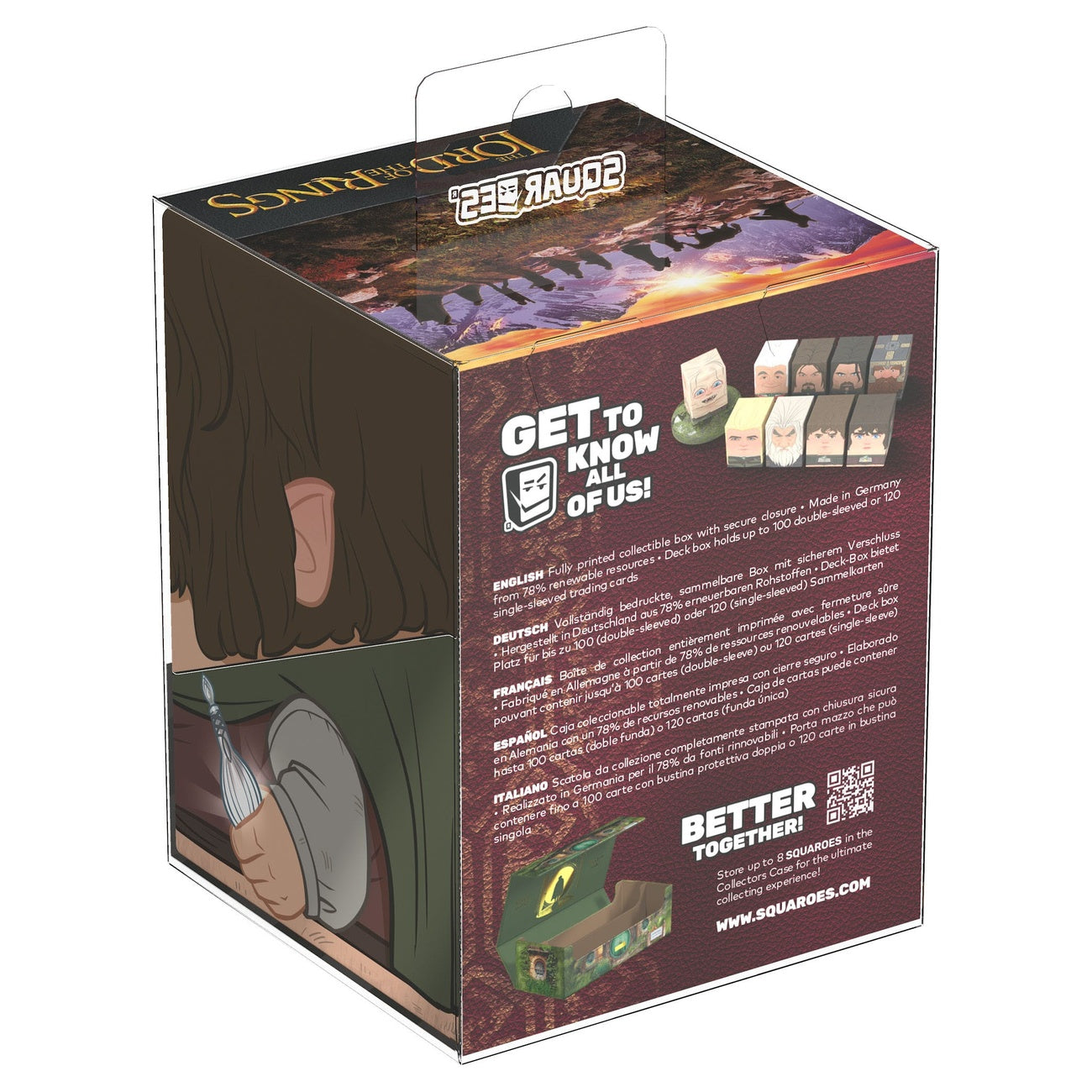 Product image Frodo Trading Card Box Ultimate Guard - The Lord of the Rings