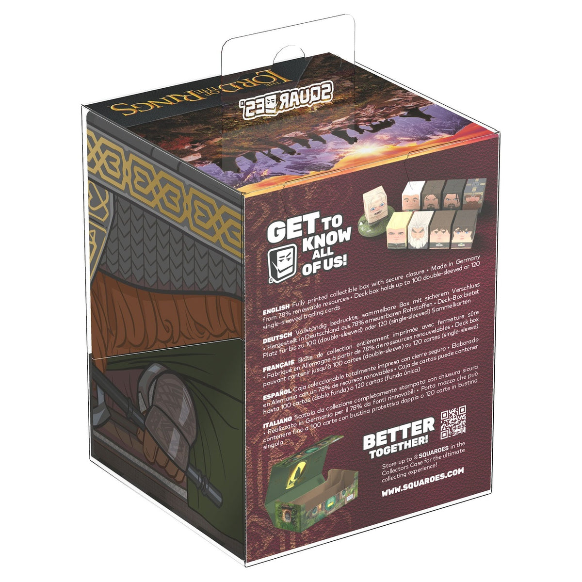Product image Gimli Trading Card Box Ultimate Guard - The Lord of the Rings