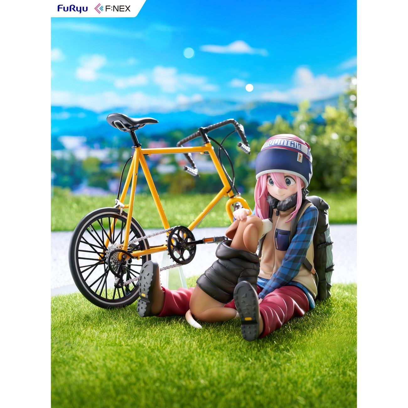 Produktbild Laid Back Camp F:NEX PVC Statue 1/7 Nadeshiko Kagamihara 13 cm