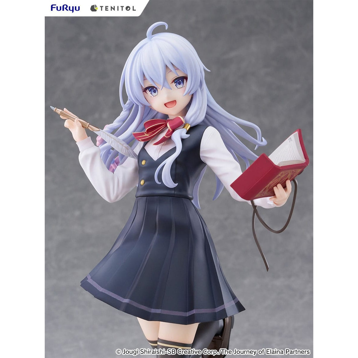 Produktbild Wandering Witch: The Journey of Elaina Tenitol Tall PVC Statue Elaina School Uniform Ver. 29 cm
