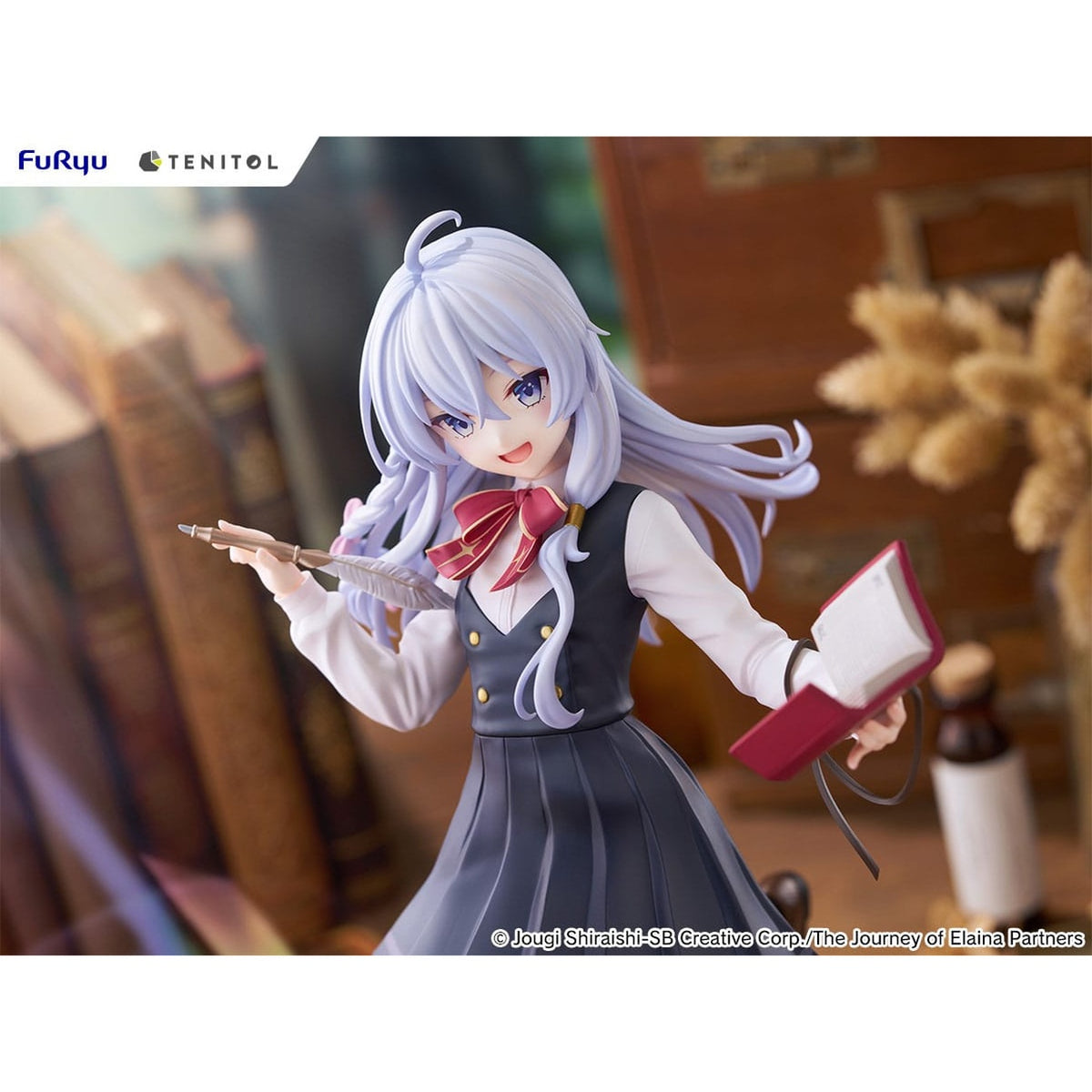 Produktbild Wandering Witch: The Journey of Elaina Tenitol Tall PVC Statue Elaina School Uniform Ver. 29 cm