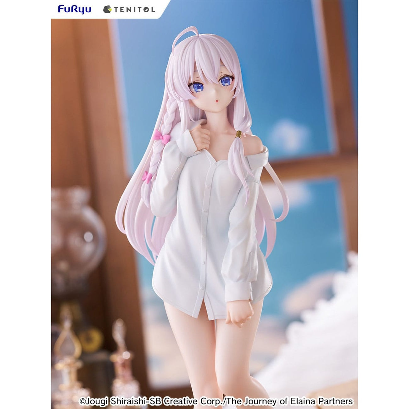 Produktbild Wandering Witch: The Journey of Elaina Tenitol Tall PVC Statue Elania Shirt Ver. 30 cm