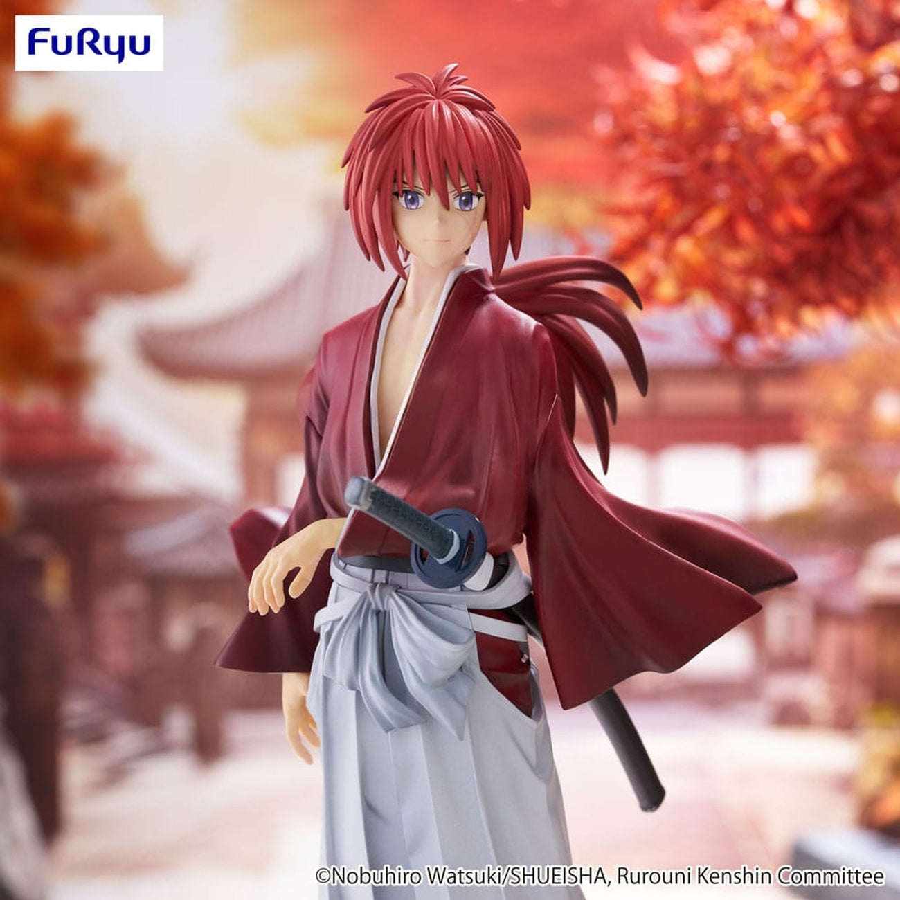 Produktbild Rurouni Kenshin: Meiji Kenkaku Romantan Trio-Try-iT PVC Statue Kenshin Himura 19 cm