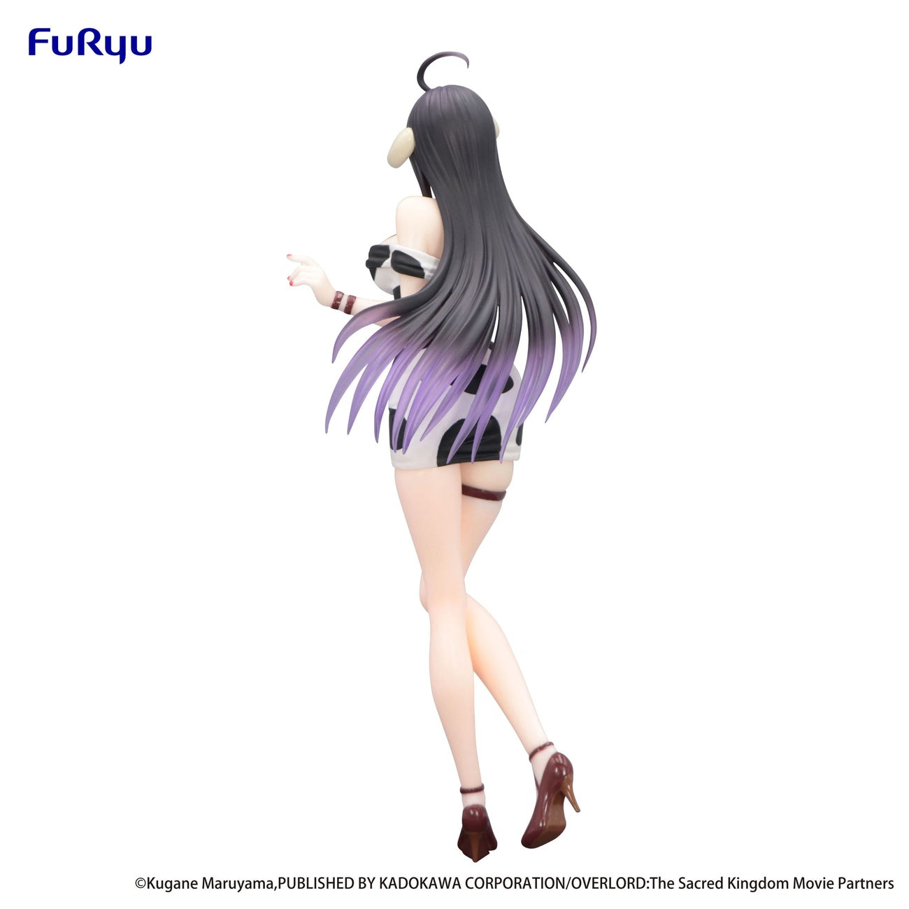 Produktbild Overlord Trio-Try-iT PVC Statue Albedo Mini Dress Cow Pattern Ver. 21 cm