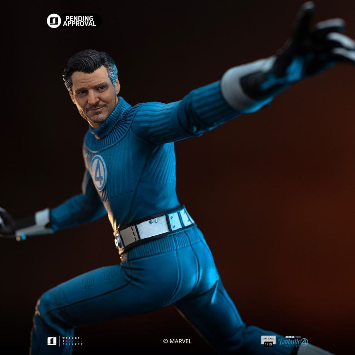 Produktbild Fantastic Four Art Scale Statue 1/10 Mr. Fantastic and H.E.R.B.I.E 26 cm